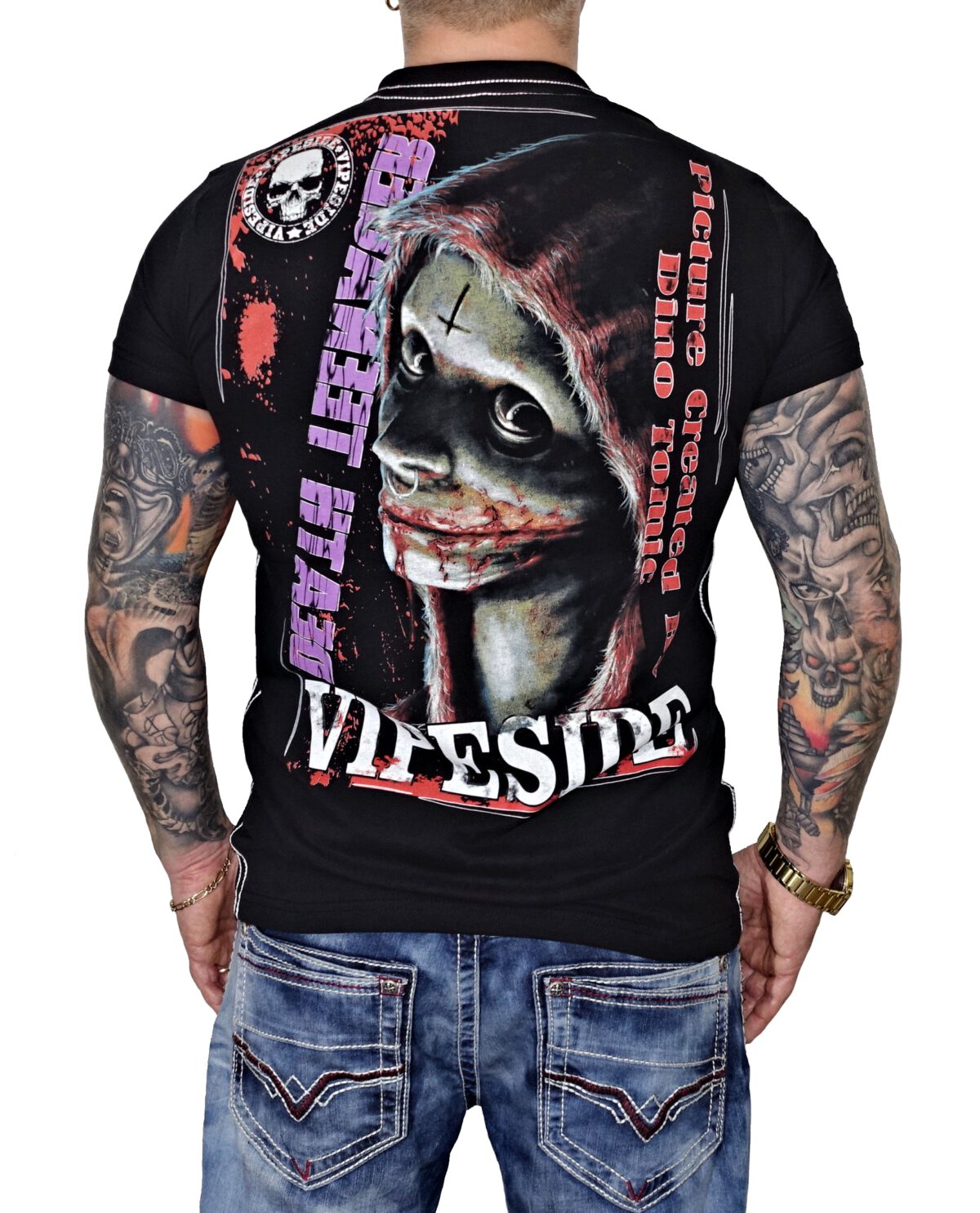 Vipeside T-Shirt "Death Tee" TS-18 black