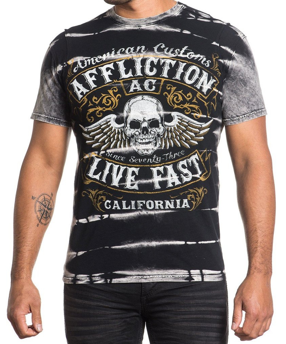 Affliction T-Shirt Inquisition A-15851 black