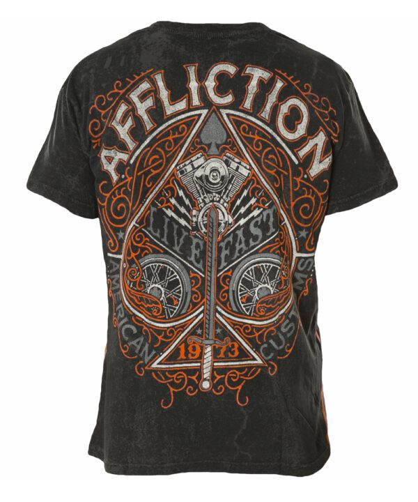 Affliction T-Shirt Spade A-14528 black