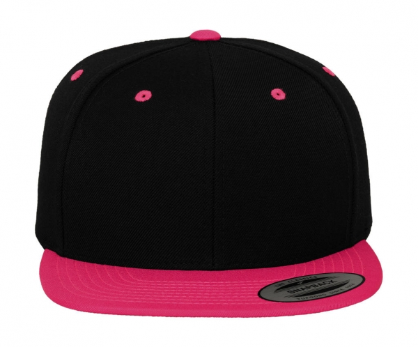 FLEXFIT ORIGINAL SNAPBACK- CAP neon pink