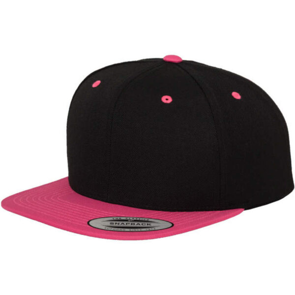 FLEXFIT ORIGINAL SNAPBACK- CAP neon pink