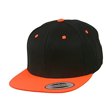 FLEXFIT ORIGINAL SNAPBACK- CAP neon orange