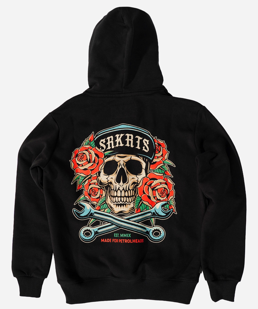 HOODIE | SKULL FLOWER