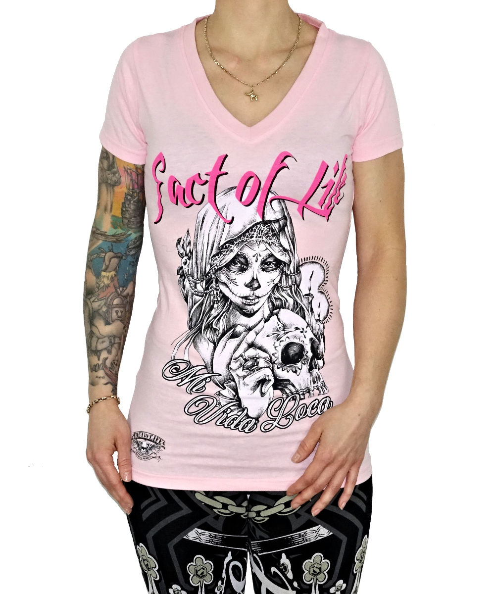 Fact of Life T-Shirt "My Vida Loca" GS-01 pink