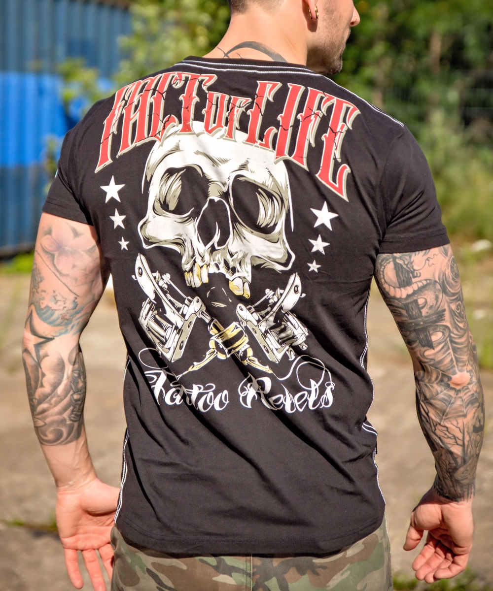 Fact of Life T-Shirt "Tattoo Rebels" TS-32 black