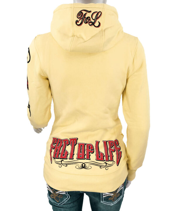 Fact of Life Hoodie Danger GSH-02 pale banana