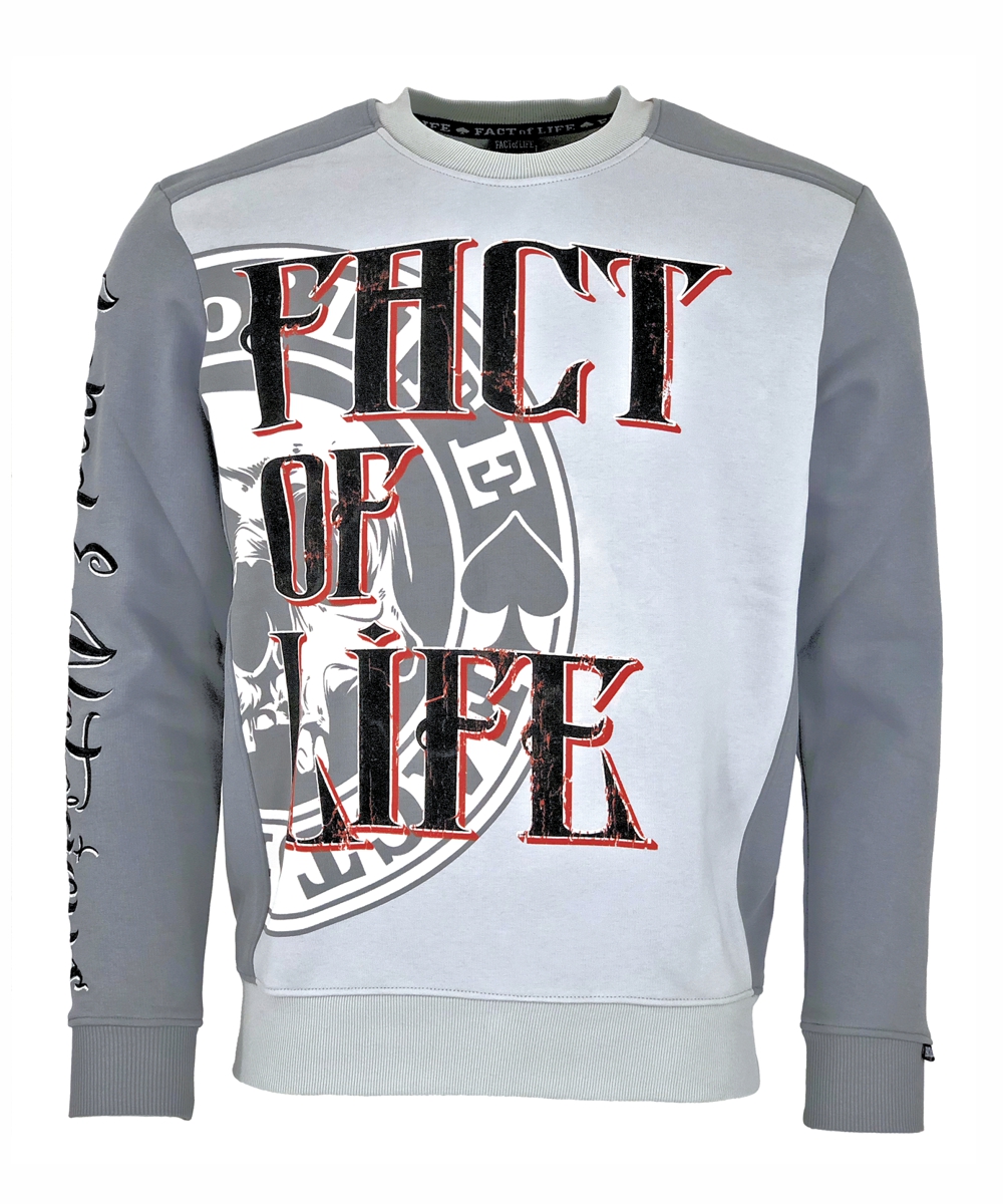 Fact of Life Herren Sweat Inkbunny SP-01 light frost grey