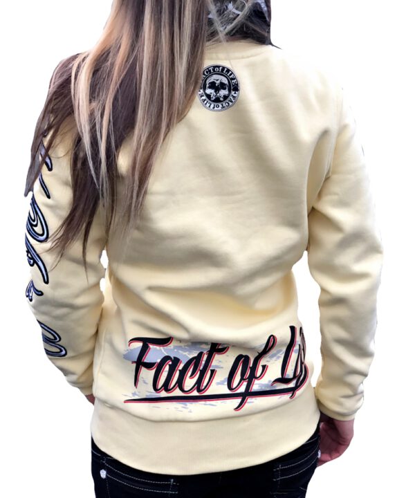 Fact of Life Sweat- Pullover GSP-01 pale banana