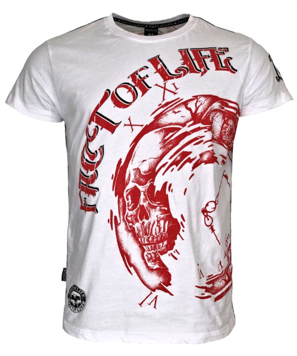 Fact of Life T-Shirt "Clockwise" TS-40 weiß