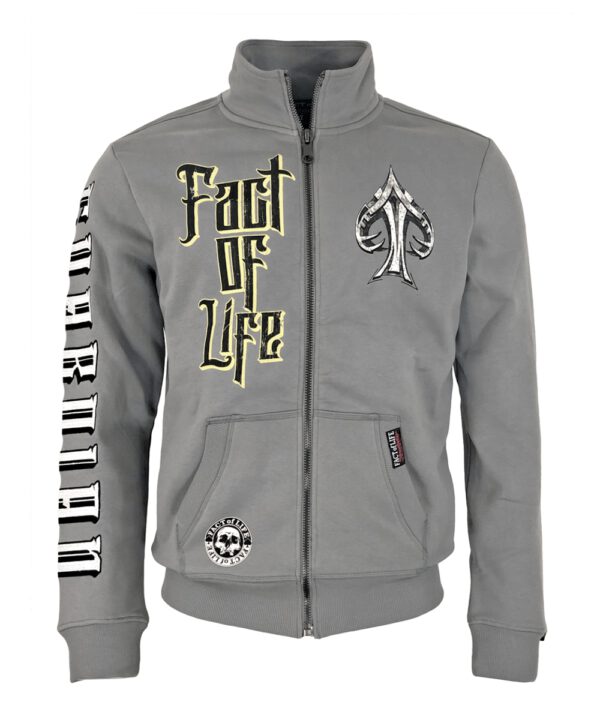 Fact of Life Herren Sweat-Jacke "Guardian" SJ-03 frost grey