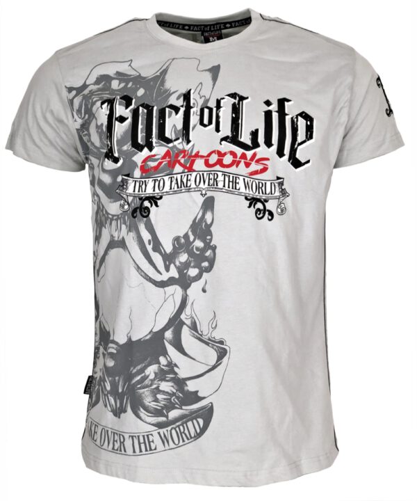 Fact of Life T-Shirt "Take Over" TS-38 light grey