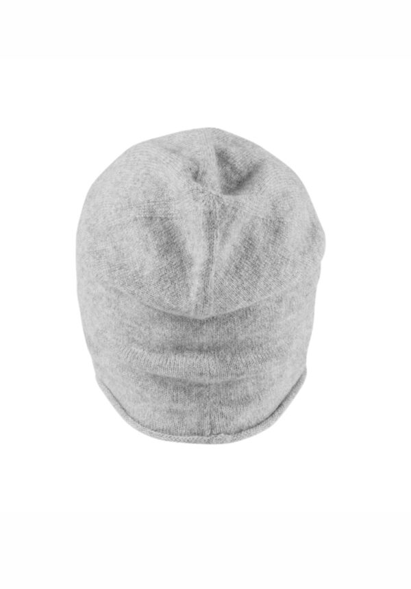 MSTRDS Cashmere Slouch Beanie light grey