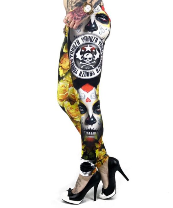 Yakuza Leggings LEB 9144 mulitcolored