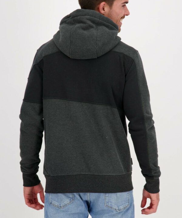 Alife and Kickin Jacke Ziphoodie Julian anthrazit