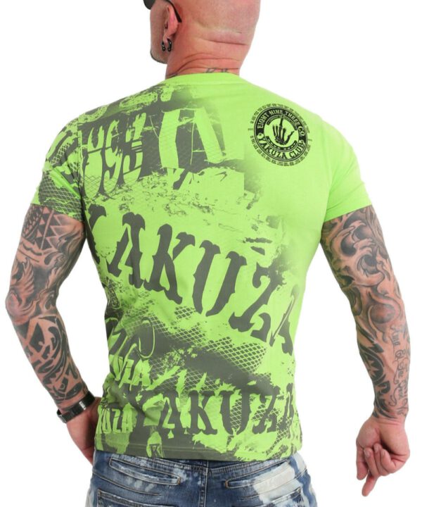 Yakuza Yakuza Club T-Shirt TSB-9021 jasmin green