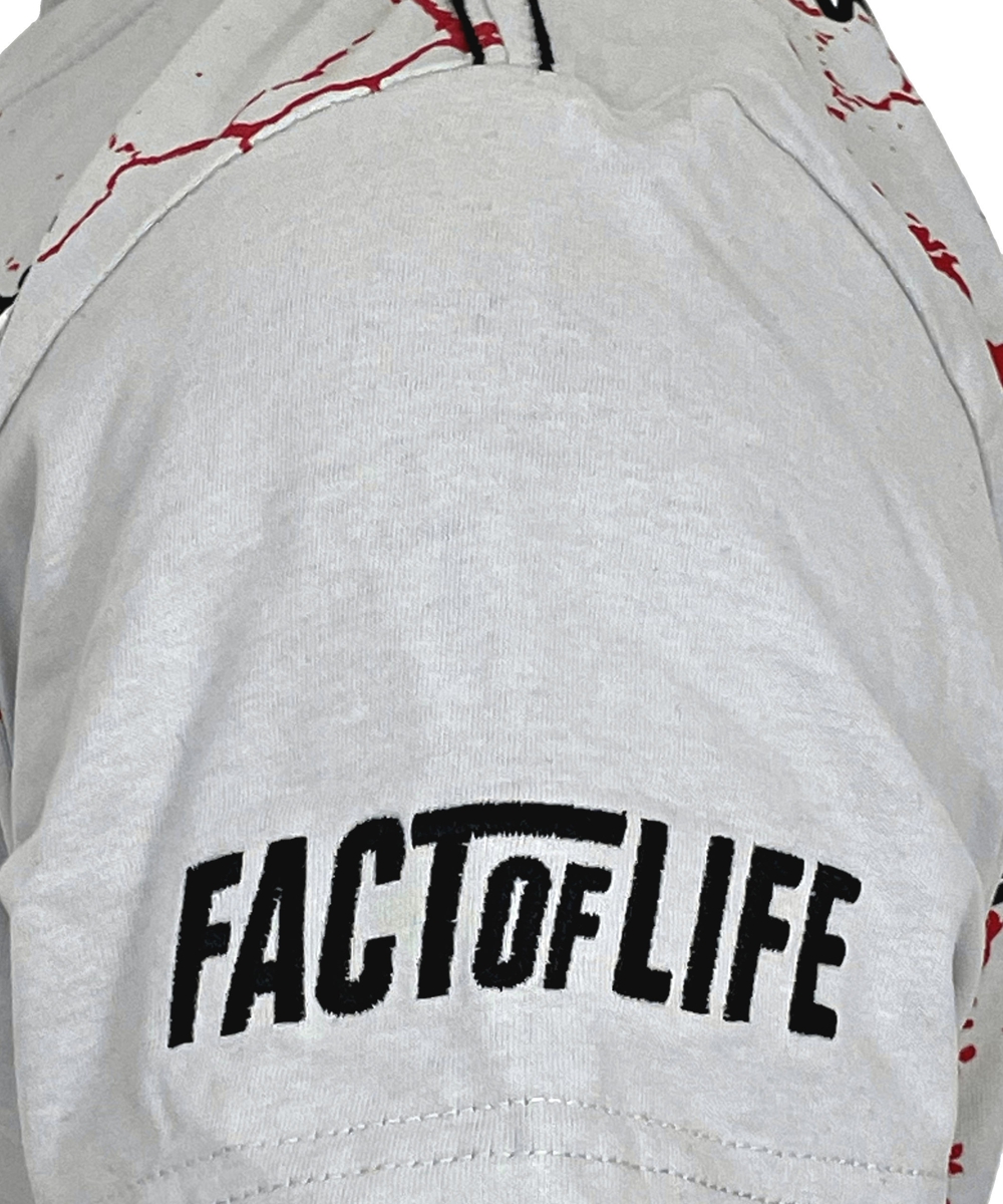 Fact of Life T-Shirt "Santa Muerte" TS-39 light grey