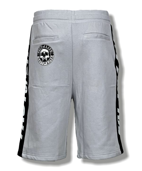 Fact of Life Shorts "Flying Skull" S-02 light grey