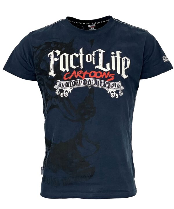 Fact of Life T-Shirt "Take Over" TS-38 navy