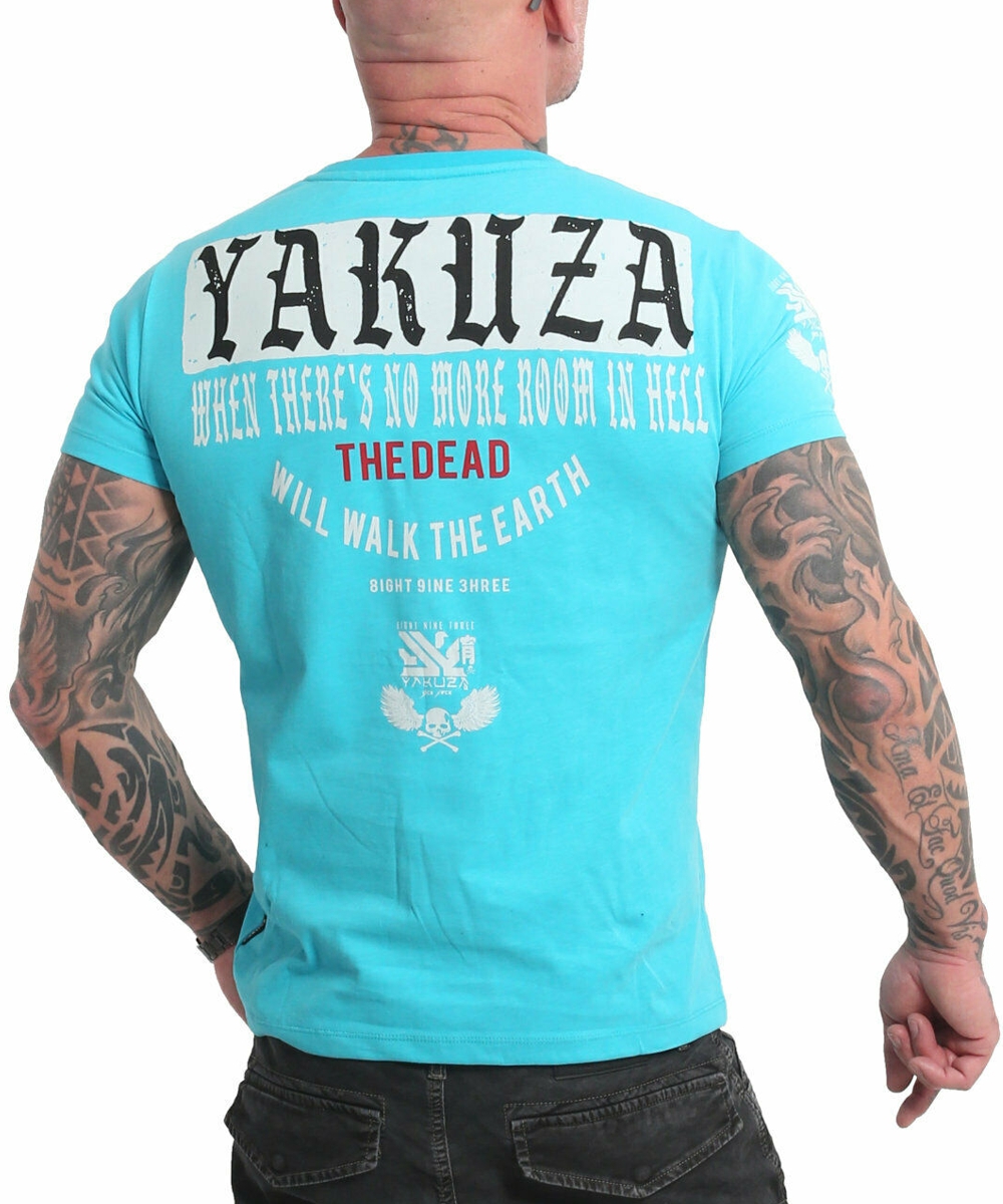 Yakuza Earth T-Shirt blue atoll