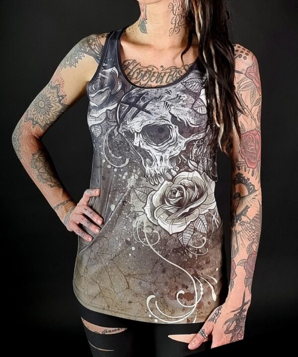 Hyraw Damen Tank Top "SADNESS"