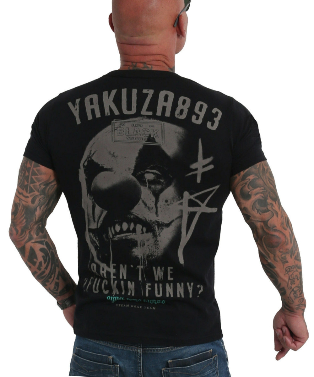 Yakuza Funny Clown T-Shirt TSB-19032 black