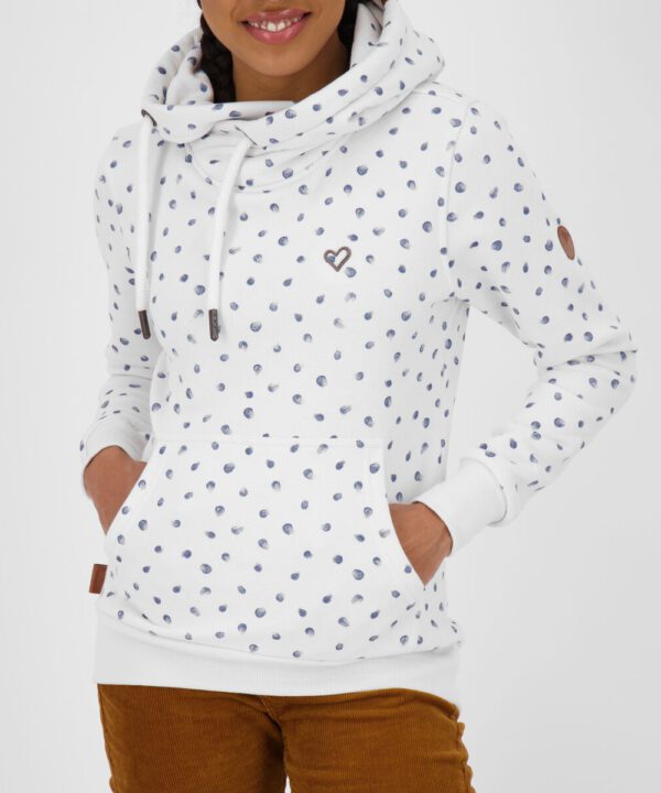 Alife and Kickin Sweat-Hoodie Sarah AK B white