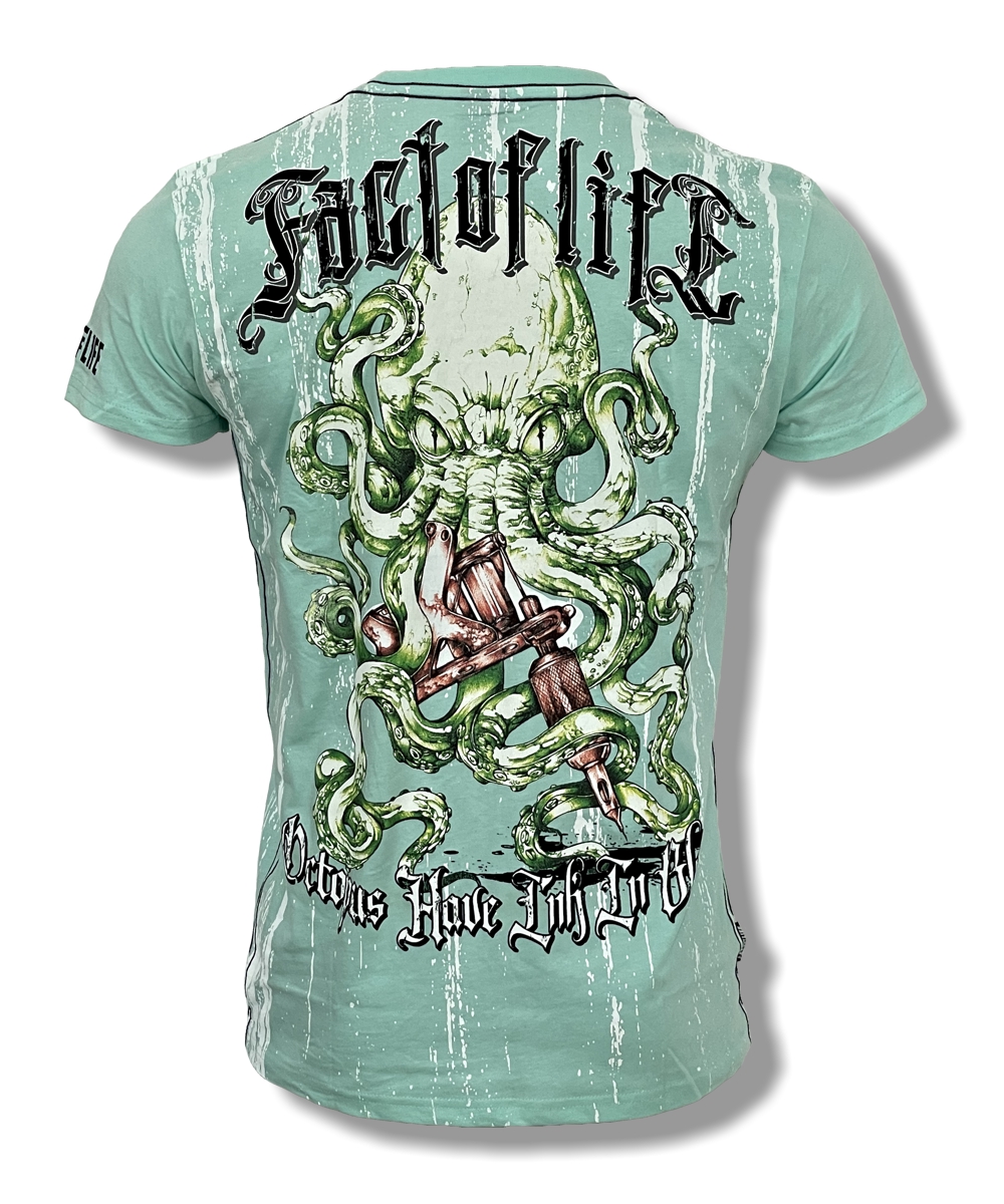 Fact of Life T-Shirt "Ink Octopus" TS-48 mint
