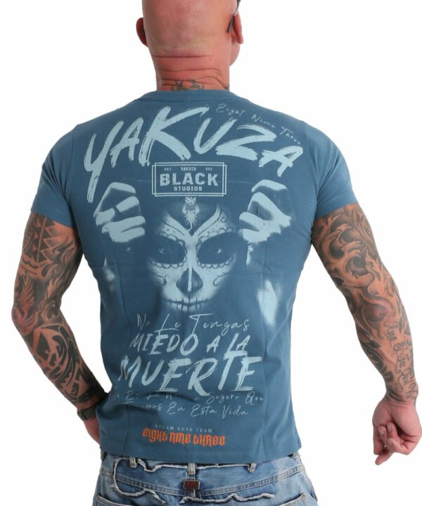 Yakuza Miedo T-Shirt TSB-19036 mallard blue