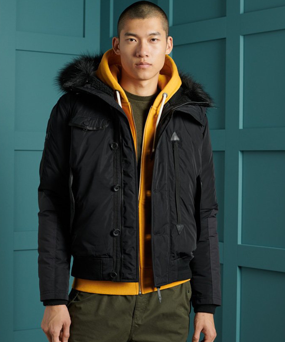Superdry Chinook Rescue Jacke M5010341A black
