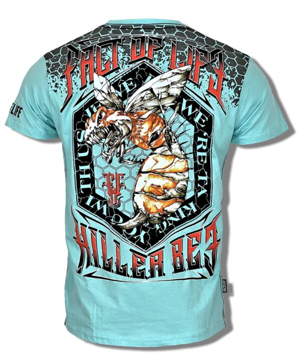 Fact of Life T-Shirt „Killer Bee“ TS-52 turquoise