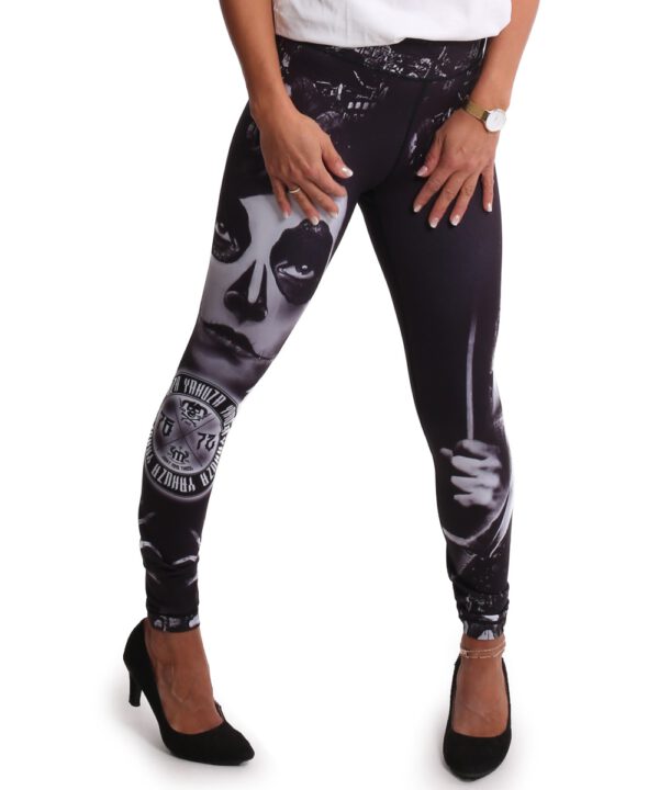 Yakuza Mexican High Waist Leggings LEB-19152 black
