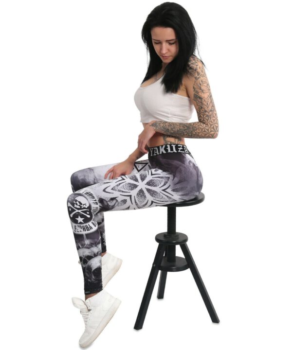 yakuza Smoked Mandala Leggings
