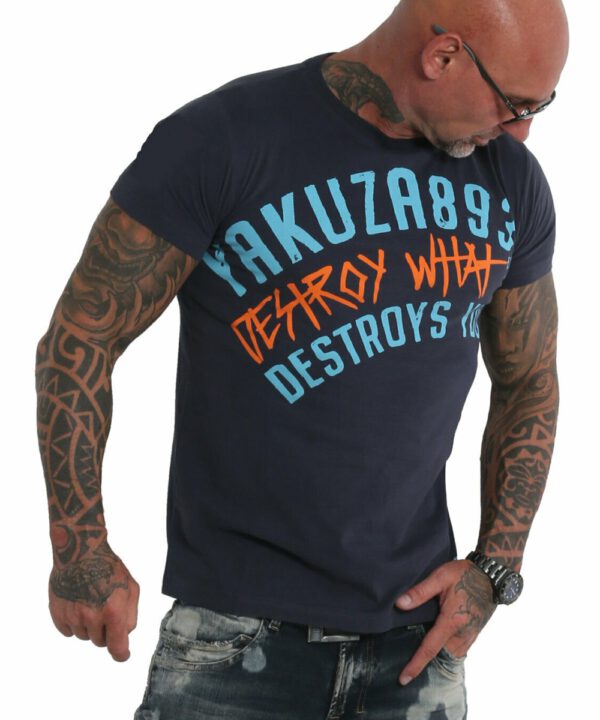 Yakuza DWDY T-Shirt TSB-19040 Parisian Night