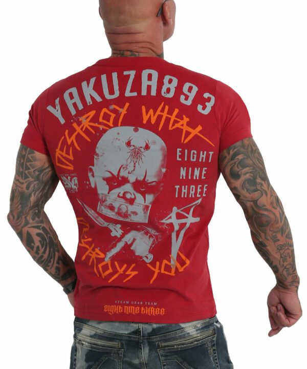 Yakuza DWDY T-Shirt TSB-19040 chilli