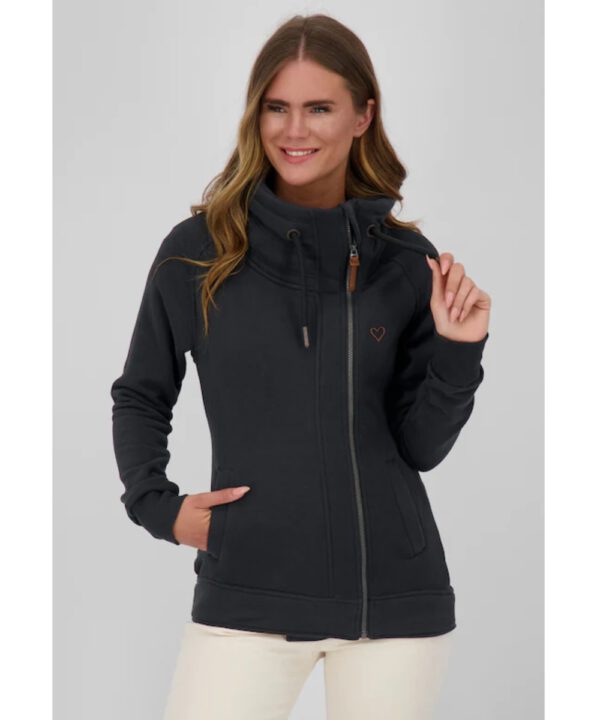 Alife and Kickin Sweat-Jacke MerylAK black