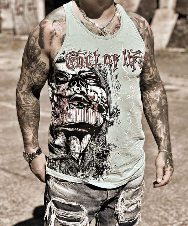 Fact of Life Tank Top "Bad Dreams" TT-03 beach glass