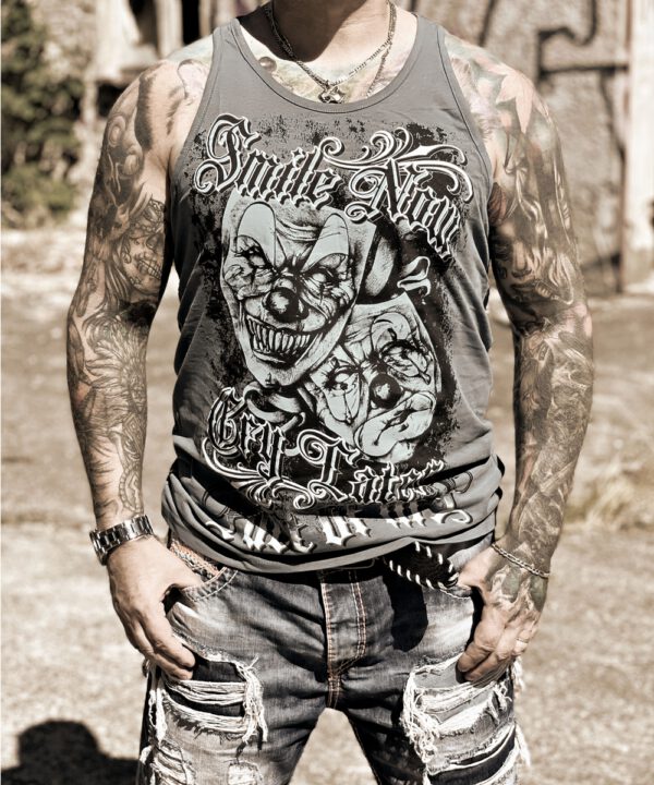 Fact of Life Tank Top "Smile Now, Cry Later" TT-04 Spring Lake