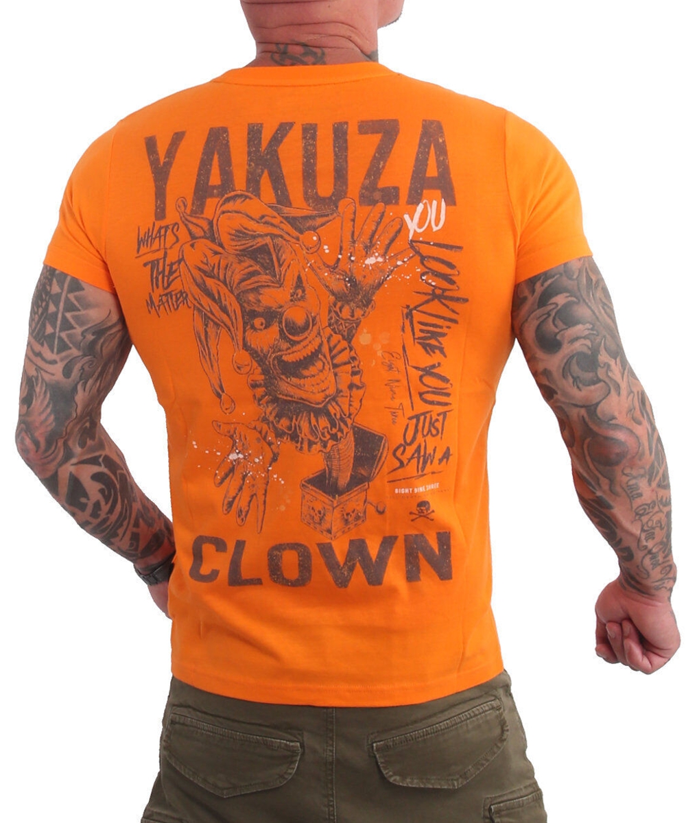 Yakuza Clown T-Shirt TSB-20031 orange