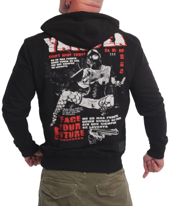 Yakuza Face Your Future Hoodie HOB-90032 schwarz