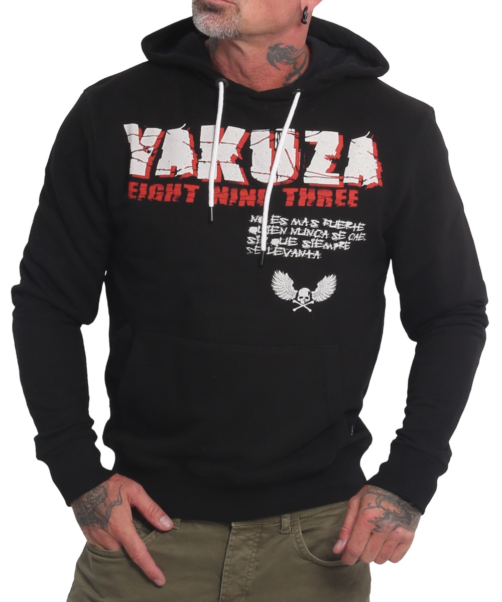 Yakuza Face Your Future Hoodie HOB-90032 schwarz
