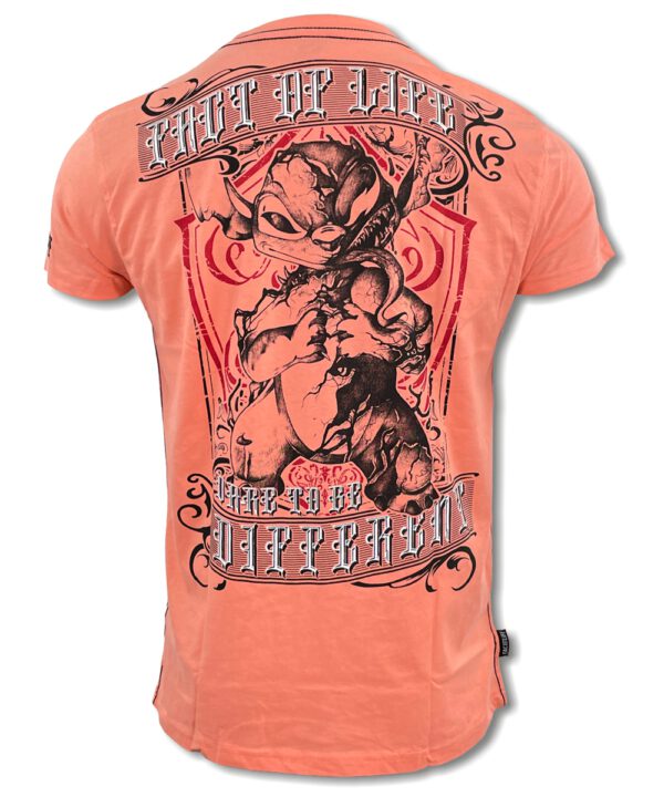 Fact of Life T-Shirt "Different" TS-63 fluro coral