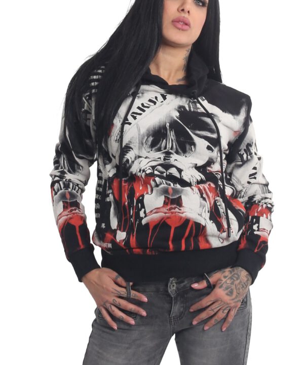 Yakuza My Demons Kapuzenpullover GHOB-20165 schwarz