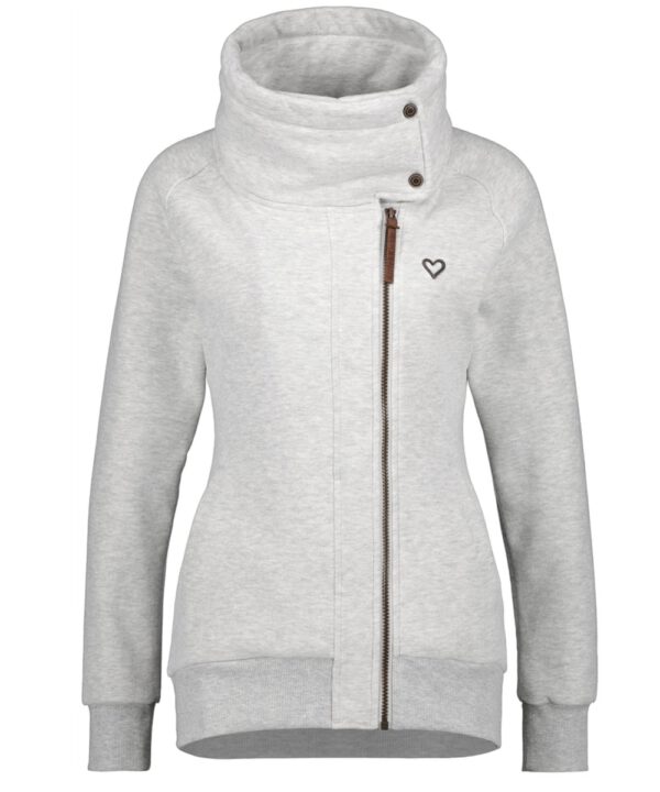 Alife and Kickin Sweatjacke MerteAK A cloudy melange