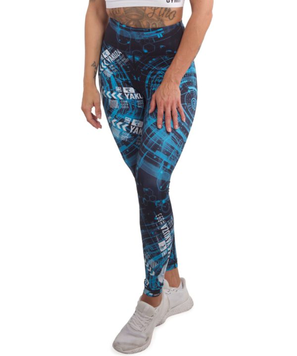 Electric Rose Slide Leggings LEB-21149 bunt