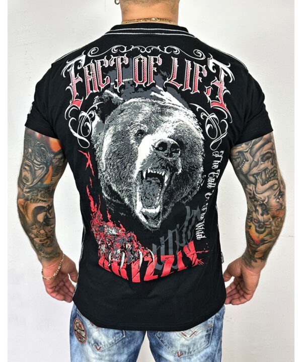 Fact of Life T-Shirt “Grizzly” TS-65 black