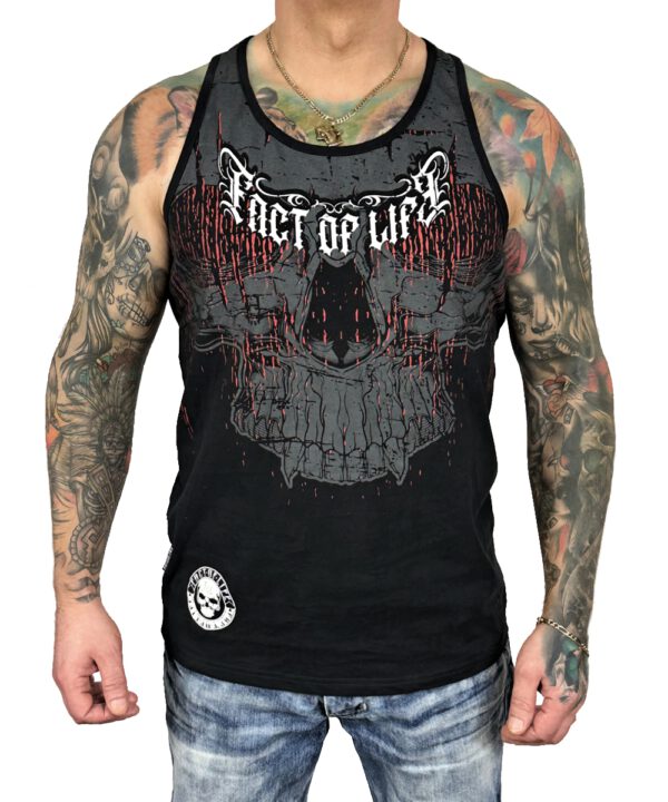 Fact of Life Tank Top “Medusa” TT-05 black