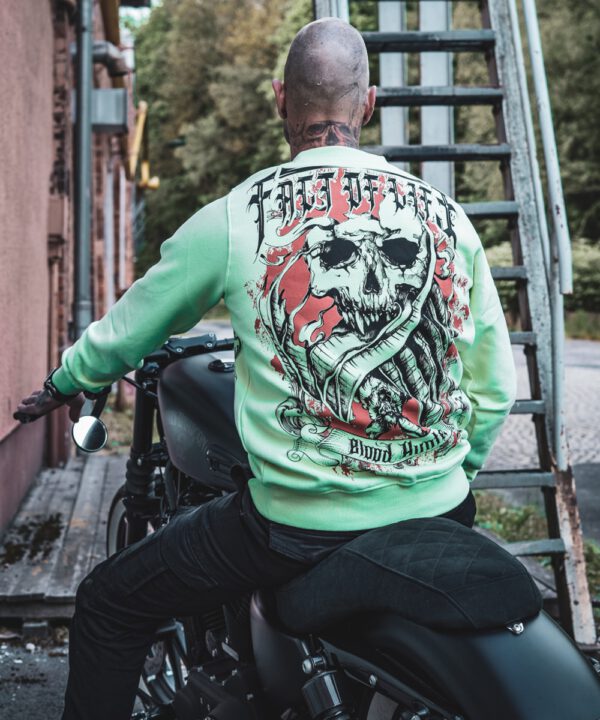 Fact of Life Sweat-Shirt “Blood Hunter” SP-05 patina green