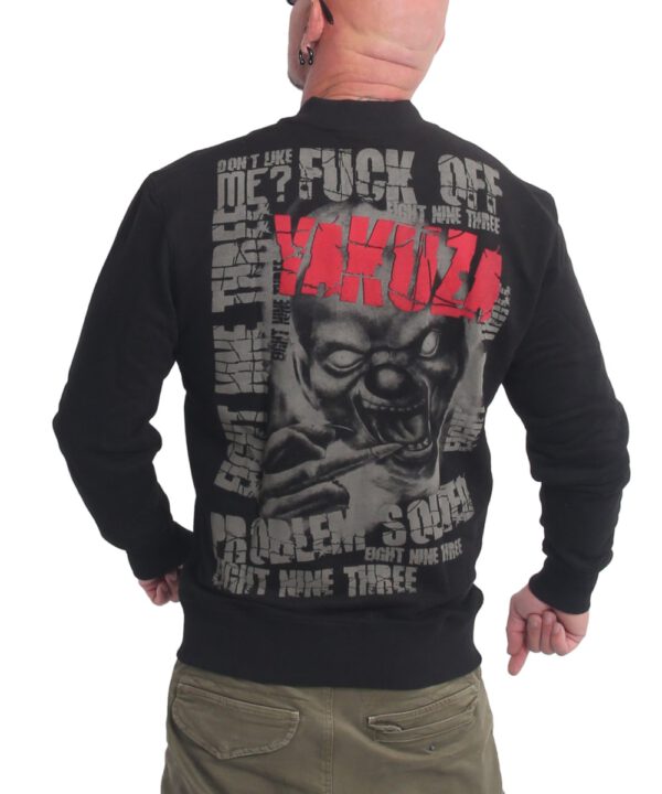 Yakuza Solved Classic Sweatjacke ZB-22040 schwarz