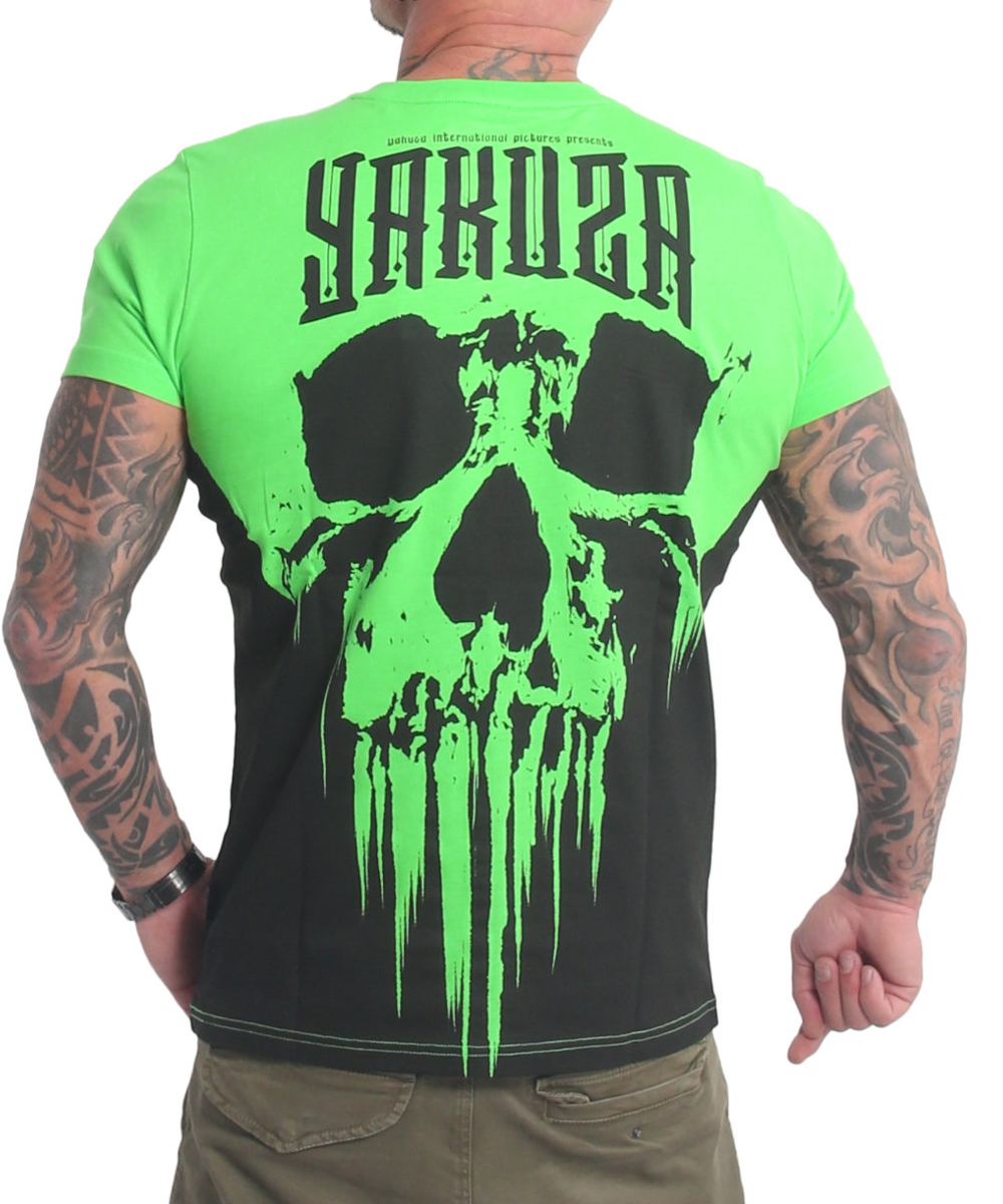 Yakuza Noggin T-Shirt TSB-22020 jasmin green