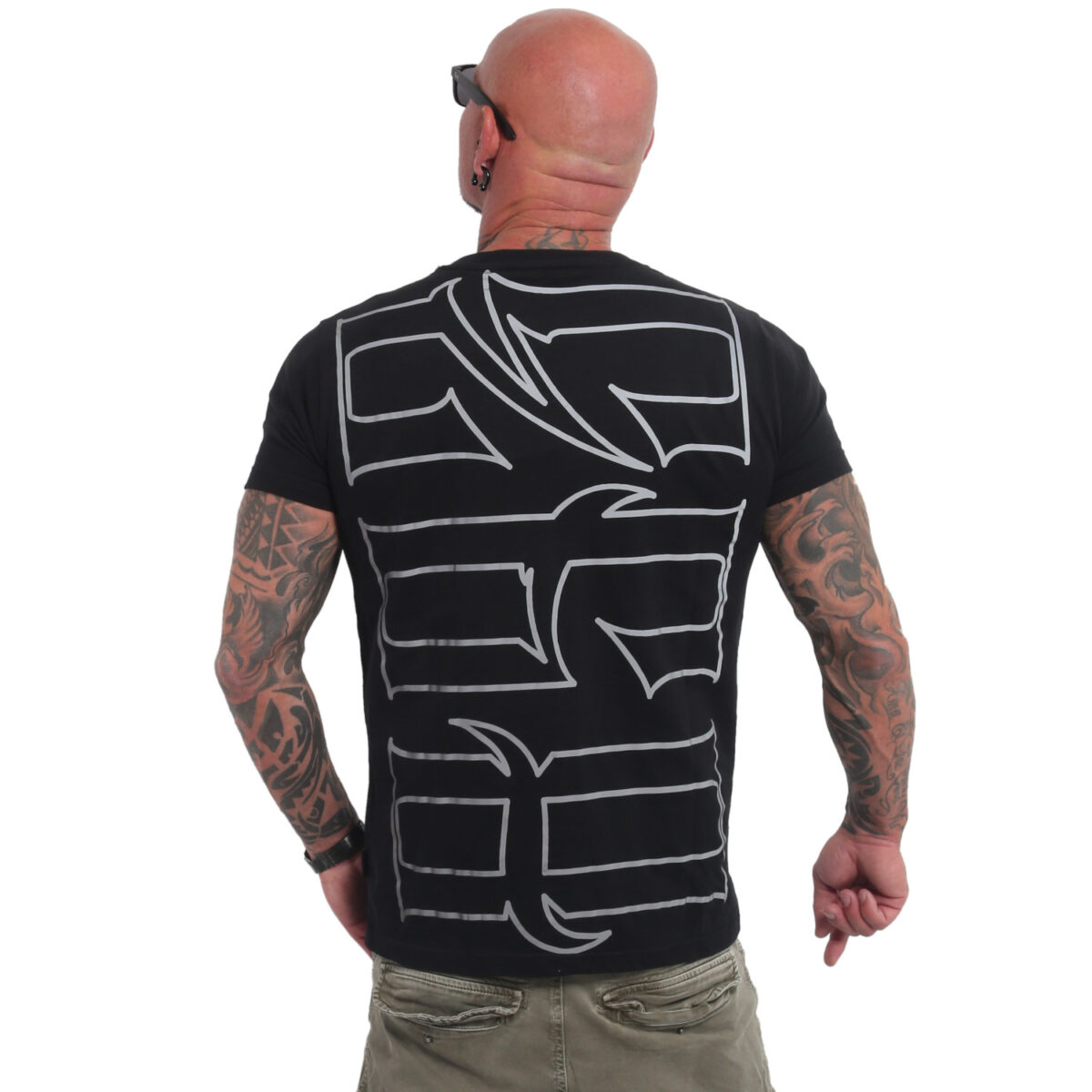 Yakuza Signature T-Shirt TSB-22084 black – Bild 3
